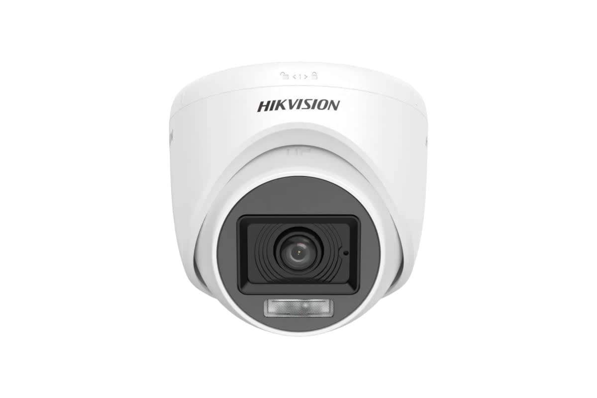 Cámara tipo Turret, torreta, TVI 2MP Smart Dual Light 20mt, lente fijo 2.8mm Hikvision2