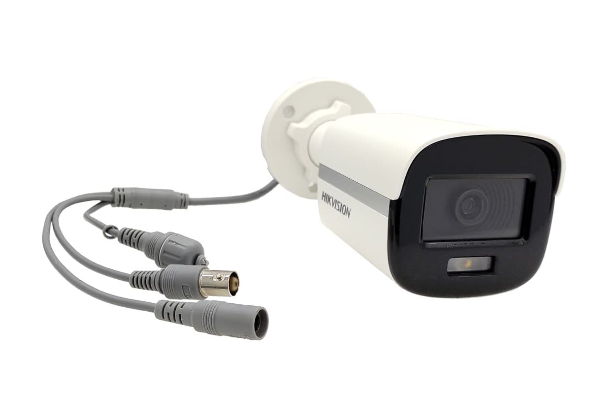 Camara TVI ColorVu 2MP. Luz Blanca 20m. IP67. DS-2CE10DF0T-PF 2.8MM2