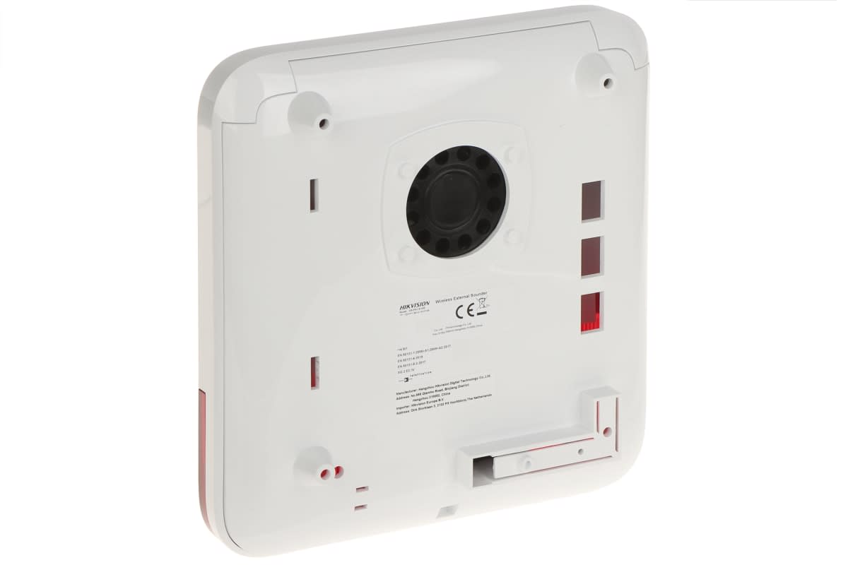 Sirena Inalambrica Roja Para AXPRO DS-PS1-E-WB Hikvision2