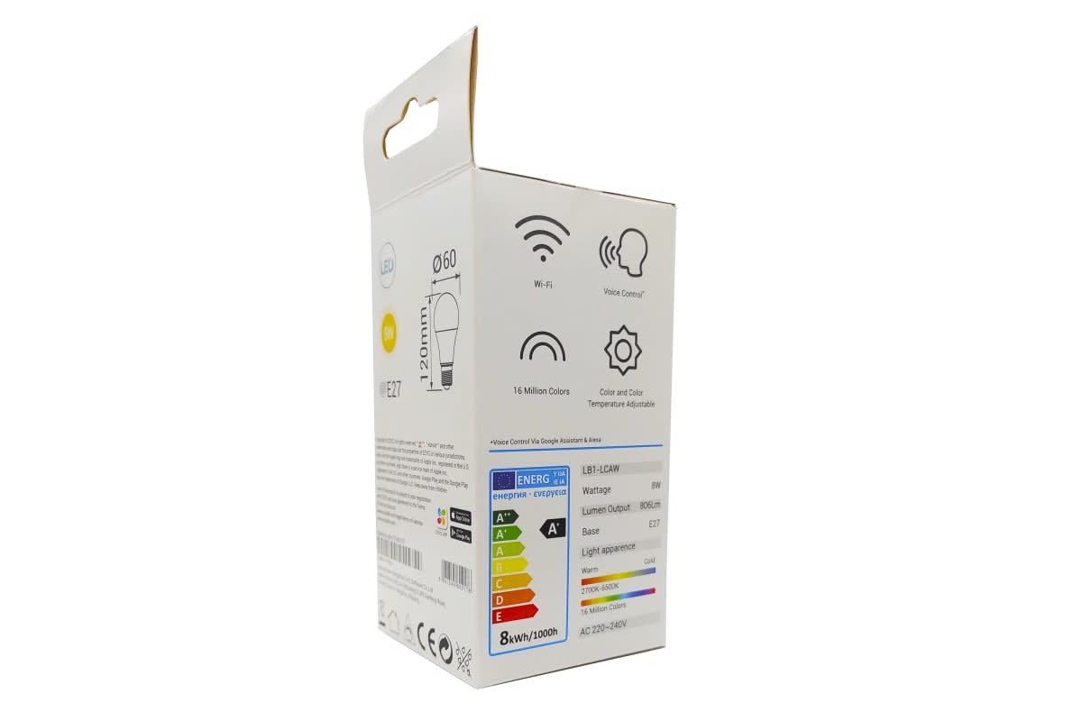 Ampolleta LB1 8W Color Inteligente CS-HAL-LB1-LCAW Ezviz5