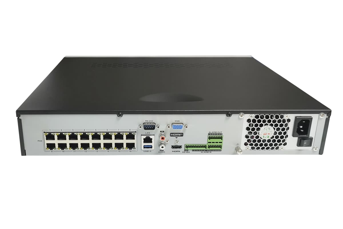 NVR 32Ch 4K 1.5U 16 POE Serie K AcuSense 4HDD  Hikvision2