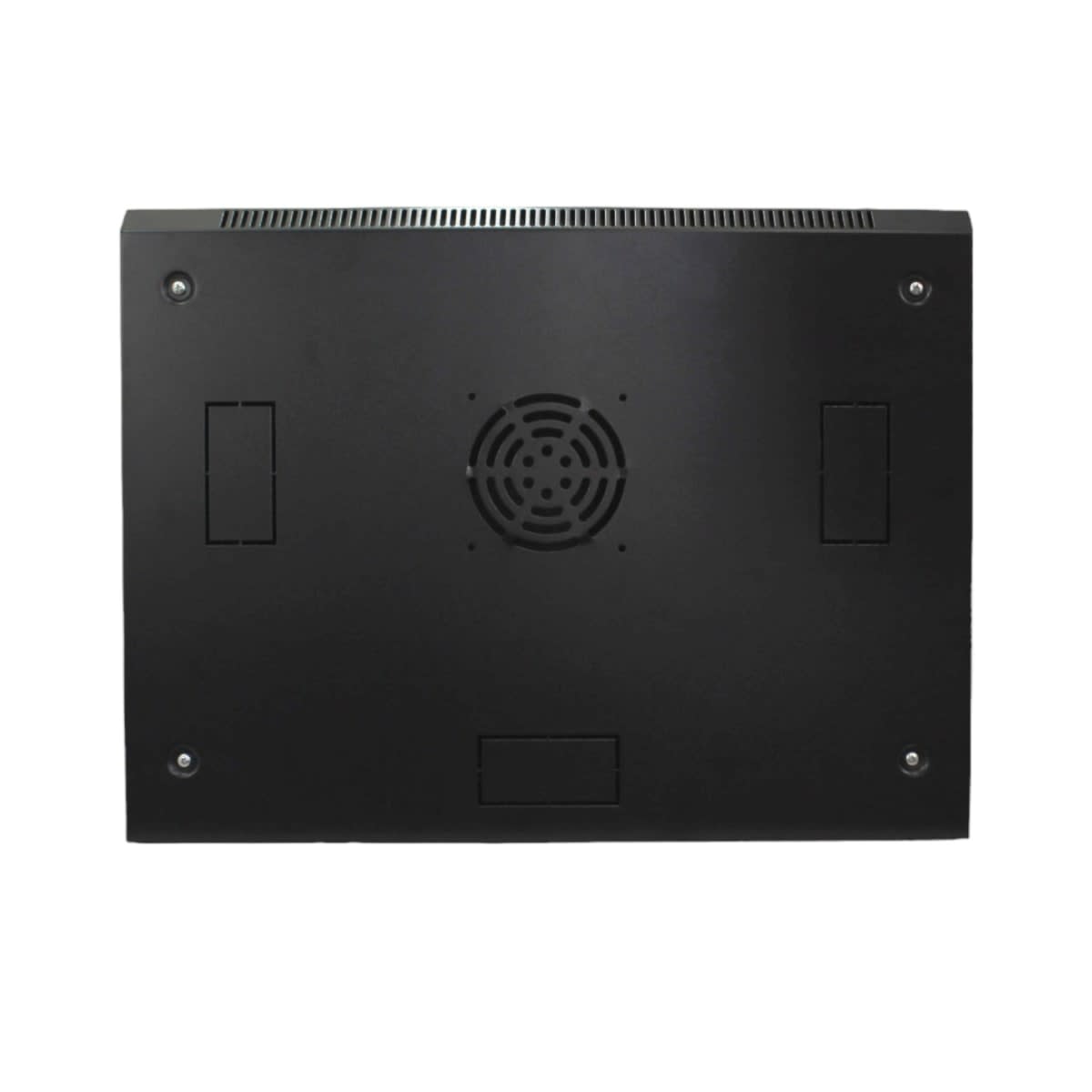 Gabinete/Rack Mural armable 12U, puerta de vidrio5