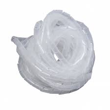 Espiral Atrapa Cable Ordenador PE Blanco 12-19mt 12/15/0,85mm  LINKMADE2