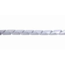 Espiral Atrapa Cable Ordenador PE Blanco 12-19mt 12/15/0,85mm  LINKMADE 3