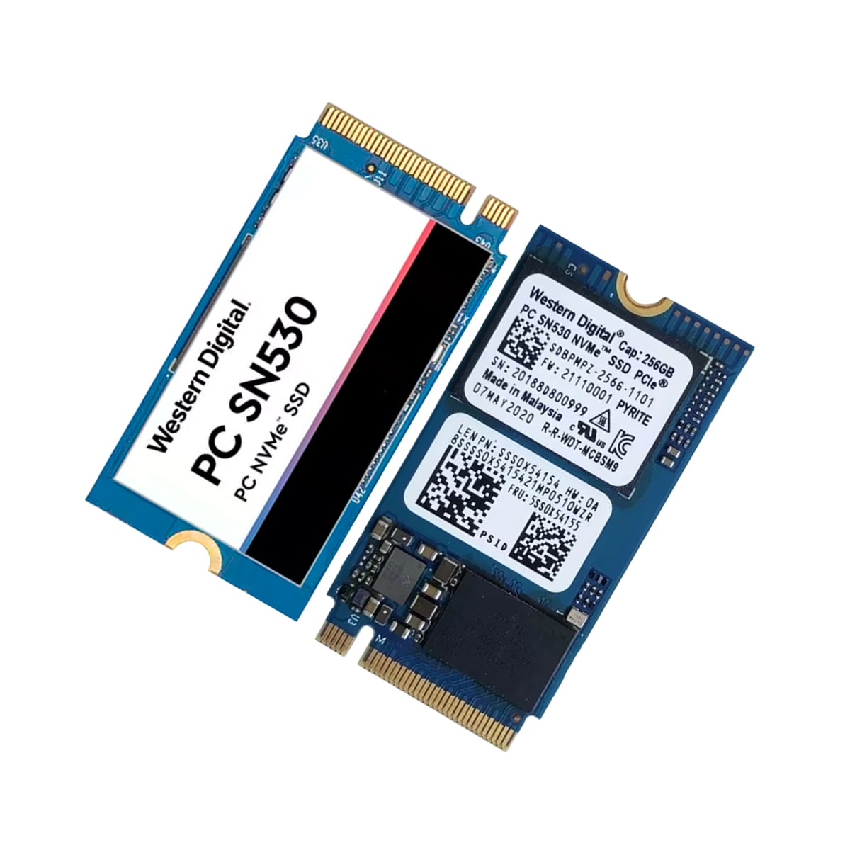 Disco SSD M.2 Western Digital PC SN530 NvMe 256GB SSD PCle [ SDBPMPZ