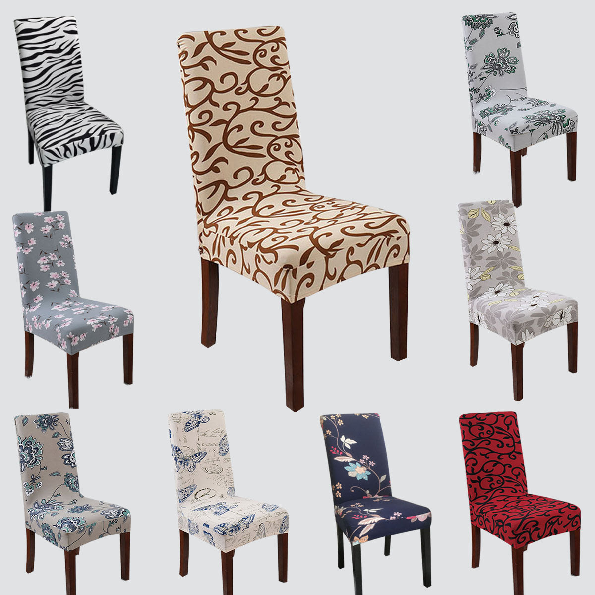 Funda silla comedor spandex diseños Casaliving Funda silla comedor spandex diseños Casaliving