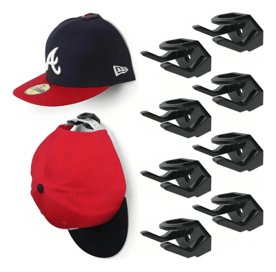 8 soporte adjesivo para gorra sombrero