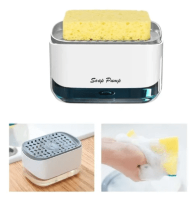 Dispensador de jabon liquido bandeja Esponja1