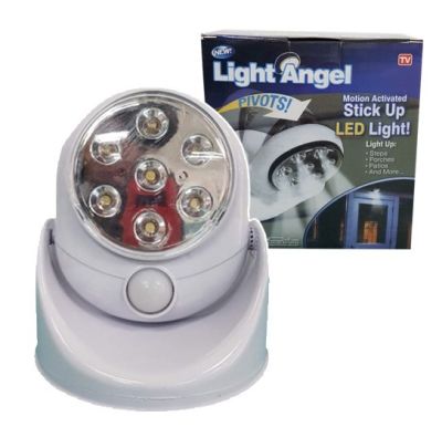 Luz Led Sensor Movimiento Funciona Con Pila1