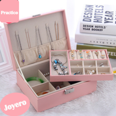 Maletin Joyero 2 Niveles, Organizador De Joyas Maletin Joyero 2 Niveles, Organizador De Joyas