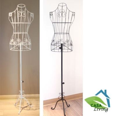 Maniquí metálico decorativo