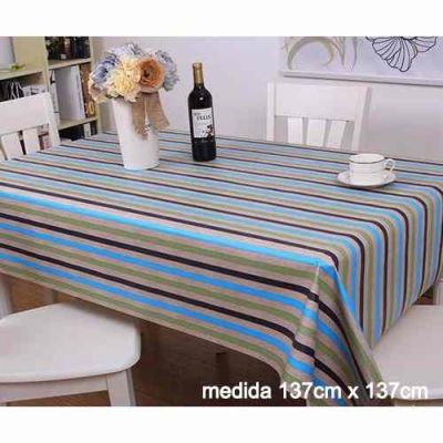 Mantel Cubre Mesa 137cm x 137cm beige Mantel Cubre Mesa 137cm x 137cm beige