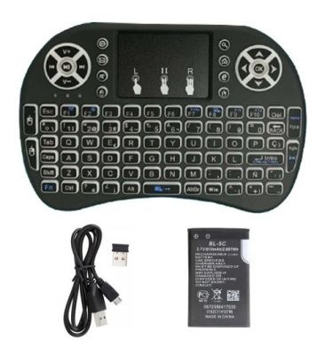 Mini Teclado Smartv Con Luz1