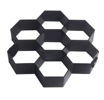 Moldes Para Cemento Sendero Modelo Flor 30x30cm Jardin1