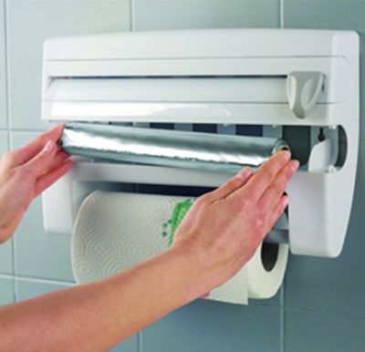 Portarrollos Dispensador Triple para Cocina1