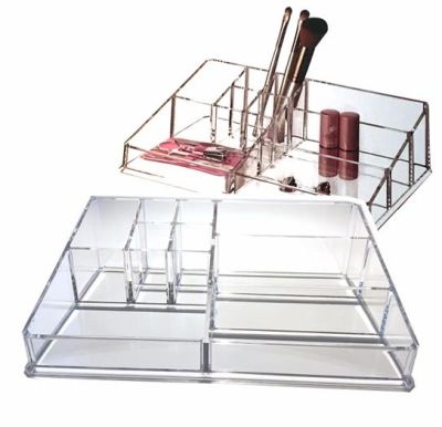 Organizador Acrílico Cosmético Cosmetiquero 26x17x8 Organizador Acrílico Cosmético Cosmetiquero 26x17x8