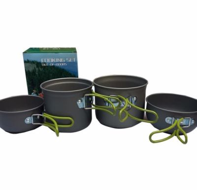 Set De Ollas Cocina Camping Para 4 Personas Set De Ollas Cocina Camping Para 4 Personas