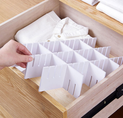 Set De 4 Separadores De Cajones Organizador Closet Hogar