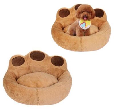 Cama Cojin Diseño Pata Cafe mascota perro Talla M4