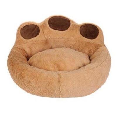 Cama Cojin Diseño Pata Cafe mascota perro Talla L Cama Cojin Diseño Pata Cafe mascota perro Talla L