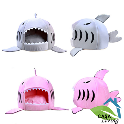 Cama Cojin Diseño Tiburon Para Mascota1