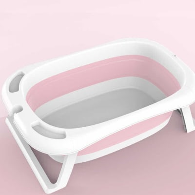 Bañera Tina Bebé Plegable Grande 85cm Silicona6