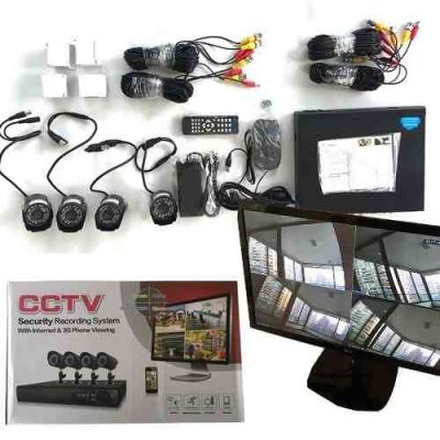 Cctv Kit De Seguridad Dvr + 4 Camaras Cctv Kit De Seguridad Dvr + 4 Camaras