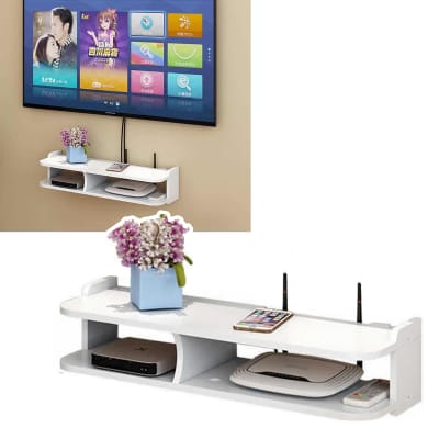 Estante De Montaje En Pared Dvd Dvr 50cm