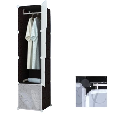 Closet Modulado De 4 Cubos Modelo Colgador1