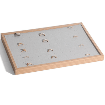 Bandeja Expositor Exhibidor De Anillos 35x24x3cm1