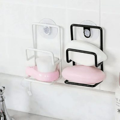 Soporte Estante Esponja Lavaplatos Bacha Con Ventosa Chupon3