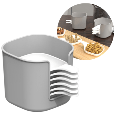 Set De 6 Pcs Platos De Salsa Sushi Japonés Pocillos Pebre1