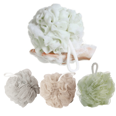 Pack de 3 Esponjas Exfoliante Suave Para Cuerpo Ducha