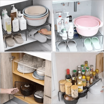 Repisa Extensible Multiuso Organizador Almacenamiento Hogar2