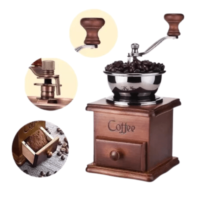 Molinillo Moledor De Granos De Café Y Semillas Manual1