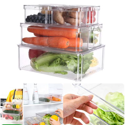 Caja Organizador Almacenamiento Cocina Despensa Refrigerador