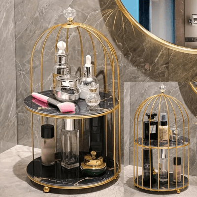 Tocador Lujo Organizador De Maquillaje Cosmético Joya 2nivel1