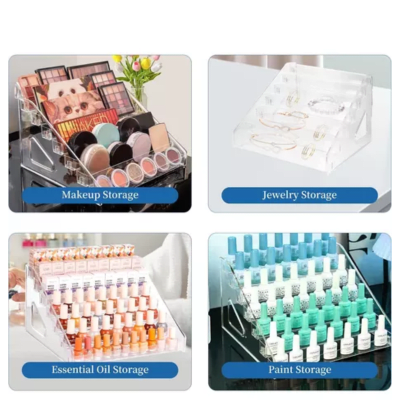 Organizador Acrilico Estante Esmalte Maquillaje Cosmeticos2