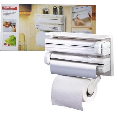 Tania Portarrollo Dispensador Triple Toalla Nova Alusa1