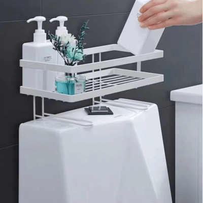 Estante Organizador para Baño Repisa Inodoro Metalico3