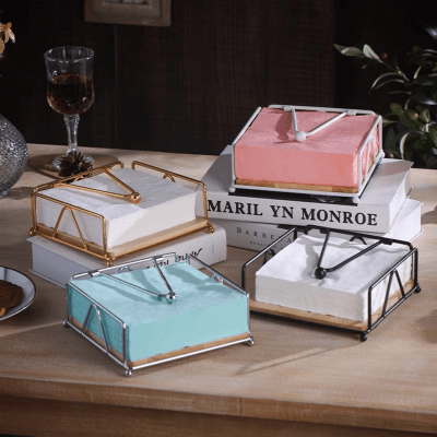 Servilletero Acero Inoxidable Cocina Utensilios3