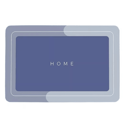 Alfombra Baño Absorbente Rectangular Secado Rapido 60x40cm1