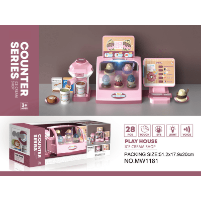 Set de cocina juguetes Big Burger Helado4