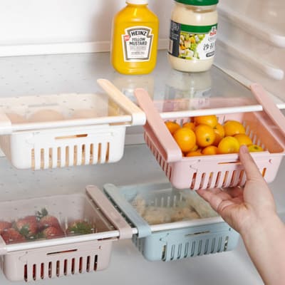 Bandejas Expandible Refrigerador Organizador4