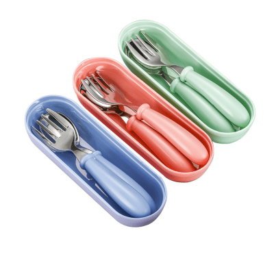 Set Cubiertos Cuchara Tenedor Acero Inoxidable Con Estuche4