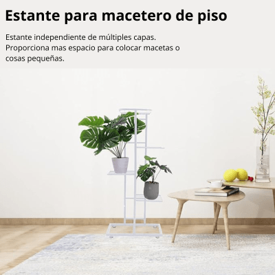 Soporte Para 6 Macetas
