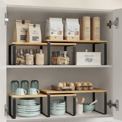 Estante Organizador De Gabinete Ahorra Espacio5