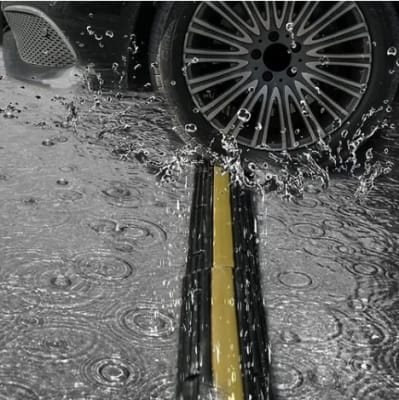 Canal Protector De Goma Para Cables Piso Seguridad 1 Canal4