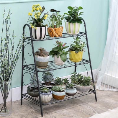 Estante Jardinera Metálico para Planta 3 Niveles4