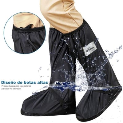 Botas Impermeables Cubre Zapatillas Para Lluvia5